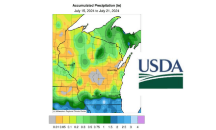 USDA July 22, 2024 Crop Report: Drier week increases productivity for Wisconsin Farmers