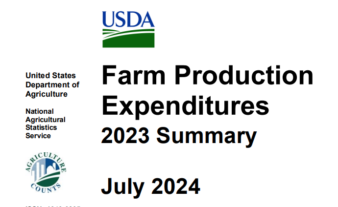 Wisconsin farm production expenditures total $14.6 Billion