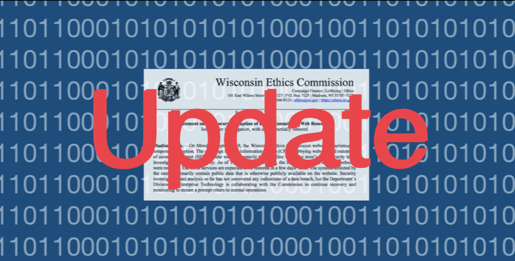 Wisconsin Ethics Commission Still Working on Campaign Finance Portal, Urges Public to Refrain from Using It