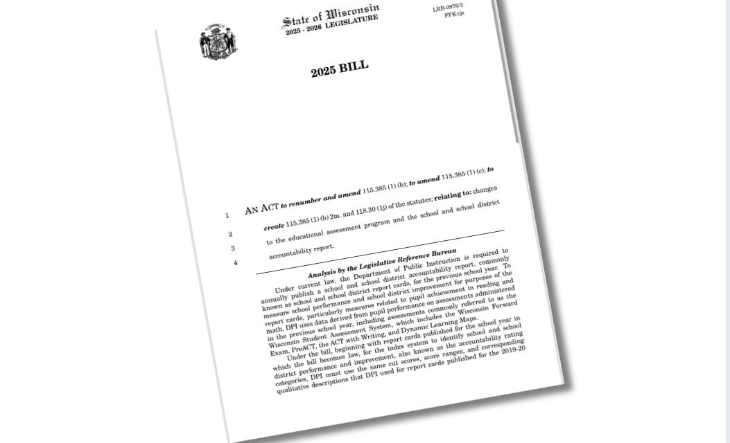 Wisconsin Lawmakers Propose Bill to Realign State Education Standards