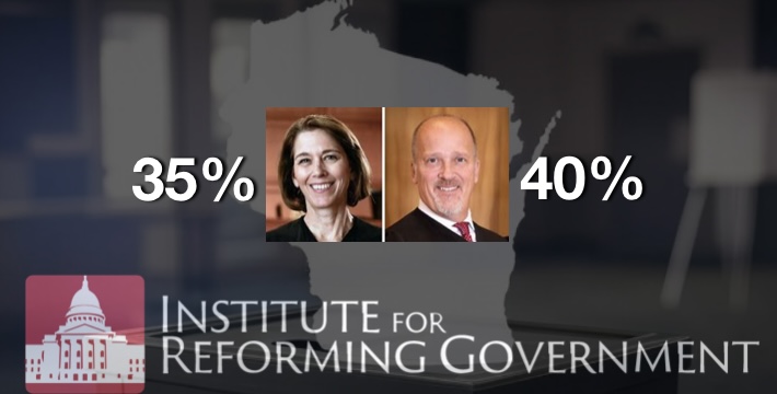 Institute for Reforming Government: Poll: Schimel Has Early Edge in Supreme Court Race