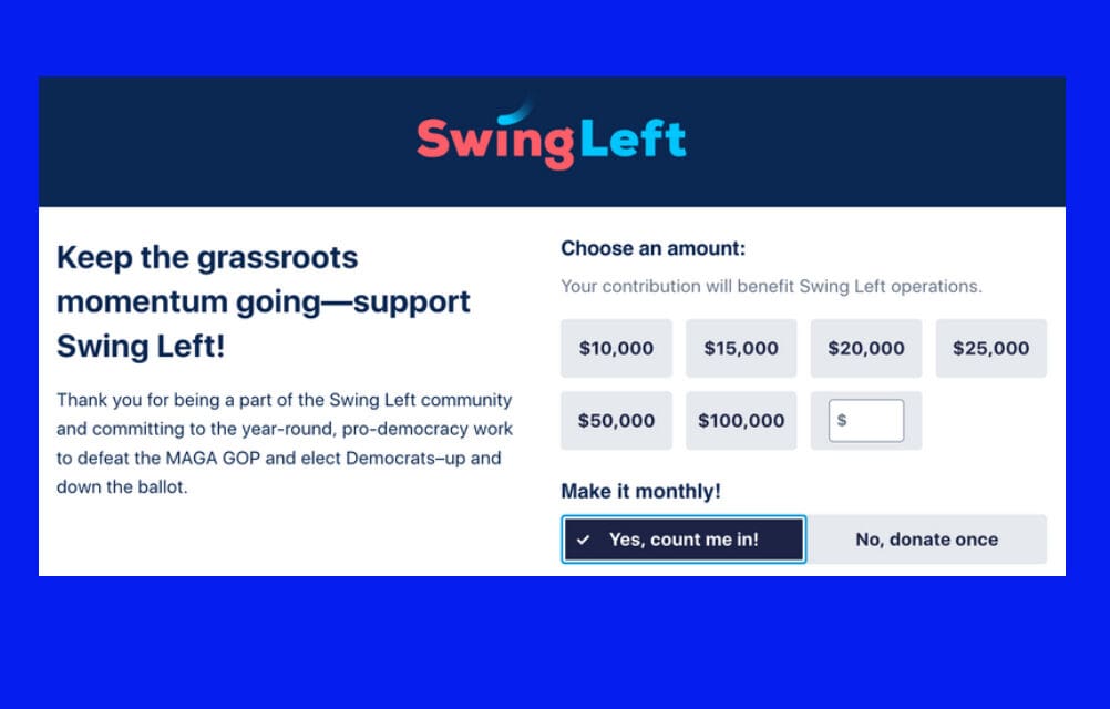 National Organization, Swing Left, Mobilizes Its Network of 1 million Grassroots Members To “Prevent a MAGA Takeover of Wisconsin’s Highest Court”