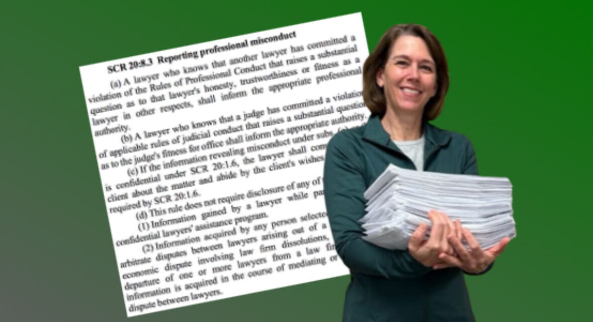 Crawford Slammed for Outrageous Claims in Supreme Court Campaign, Office of Lawyer Regulation Could Also Weigh In