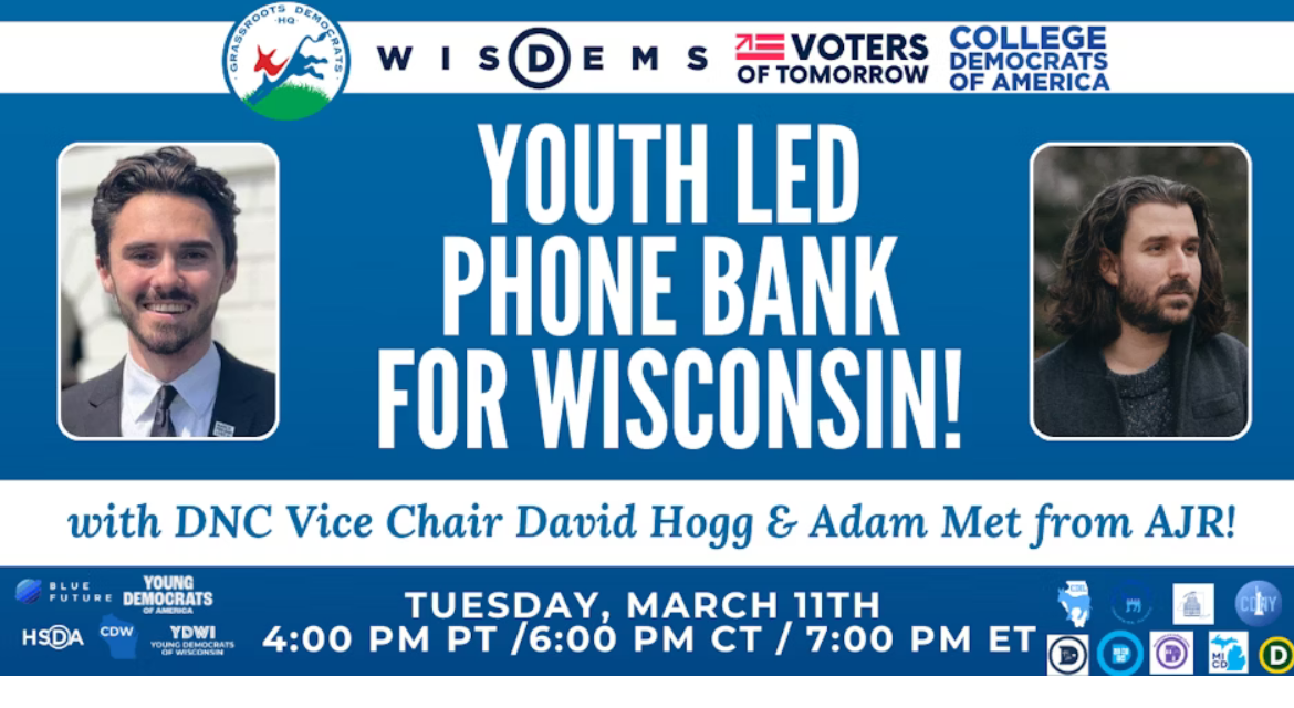 National Democrats Organize Massive Effort to Win One Wisconsin Supreme Court Race–Control of Congress on the Line