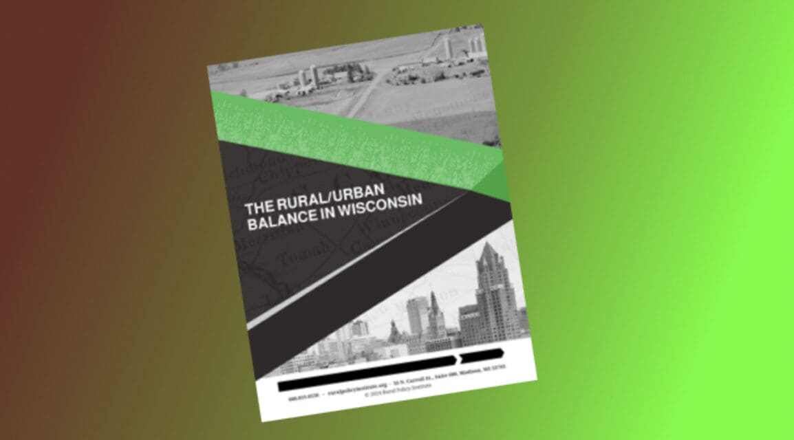 State’s Rural-Urban Balance Explored in New Report