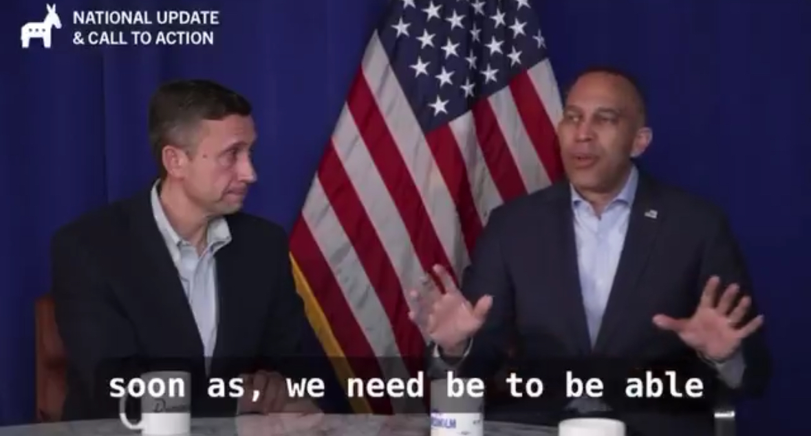 Caught on Camera: Hakeem Jeffries, Dems, Plot to Leverage Wisconsin Supreme Court Race Into New Maps “as soon as possible”