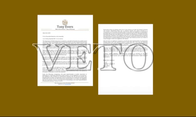 Evers Vetoes Bill to Reverse Underly’s Testing Changes, Sparks Debate