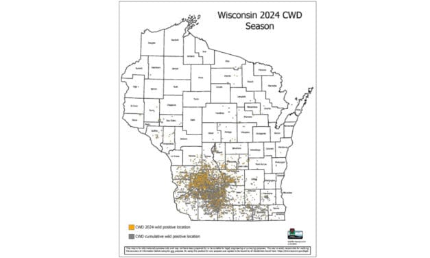 Wisconsin DNR Reports 2024 CWD Sampling Results, New Detections in Multiple Counties