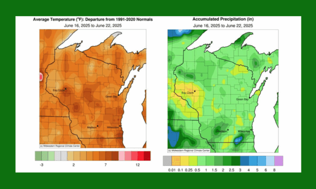 Wisconsin Crop Progress & Condition Report for June 23, 2025