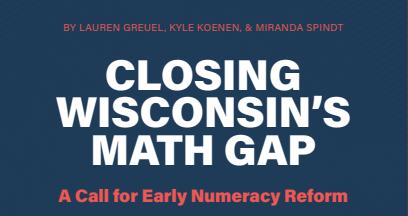 WILL Report warns Wisconsin’s math decline threatens students, workforce