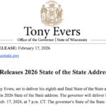 Wisconsin Governor Evers Releases Excerpts From His Final State of the State Address