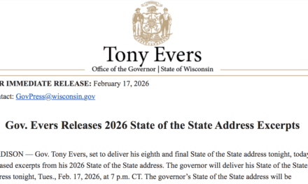 Wisconsin Governor Evers Releases Excerpts From His Final State of the State Address