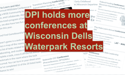 The Waterpark Department: DPI Pushes More Resort Conferences While Threatening Staff Layoffs