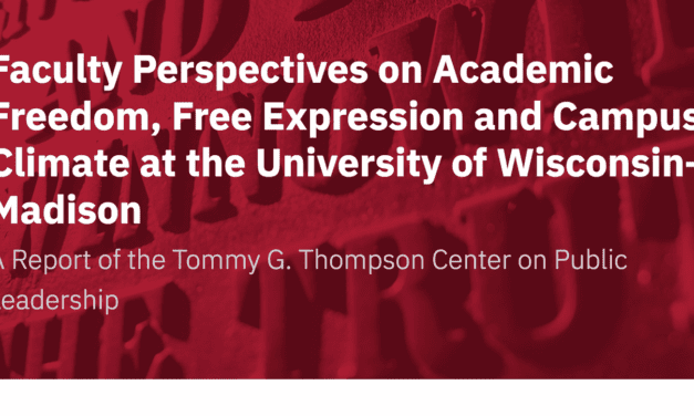 Faculty Survey Reveals Ideological Imbalance, Self-Censorship and Potential Hiring Bias at UW–Madison