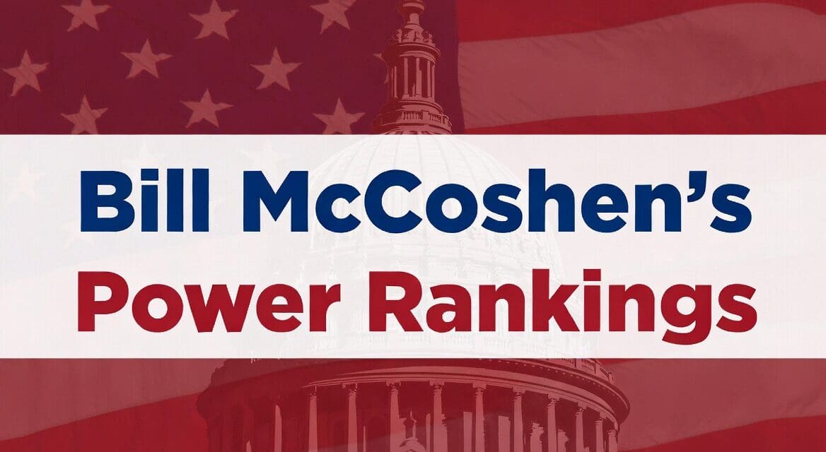 Bill McCoshen Releases Early Democratic Governor Primary Rankings