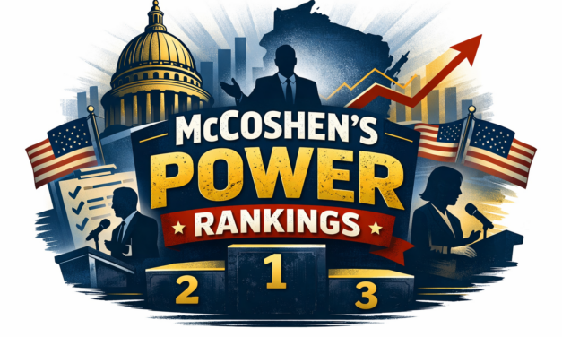 McCoshen’s Power Rankings: 25 Days from Democrats’ Governor Primary