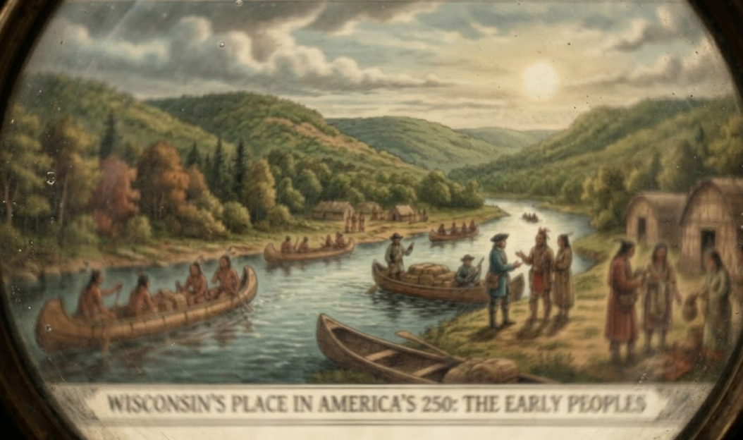 Wisconsin’s Place in America at 250: The Early Peoples