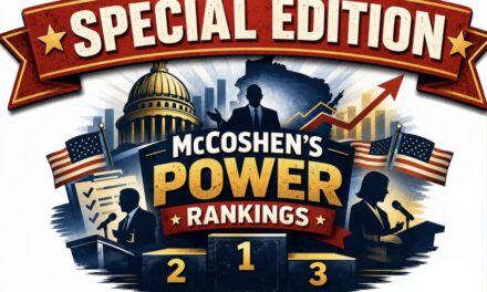 McCoshen Power Rankings: Breaking News Whiplash Edition