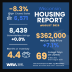Wisconsin Home Sales Fall 8.3% in August as Record-Low Affordability Weighs on Market