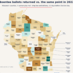 Early Vote Picking Up Steam Thanks to In-Person Absentees, Albeit 10.4% Below 2022 Pace